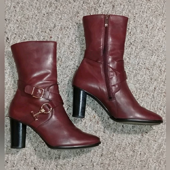 Hogl brown leather boots - Picture 7 of 10